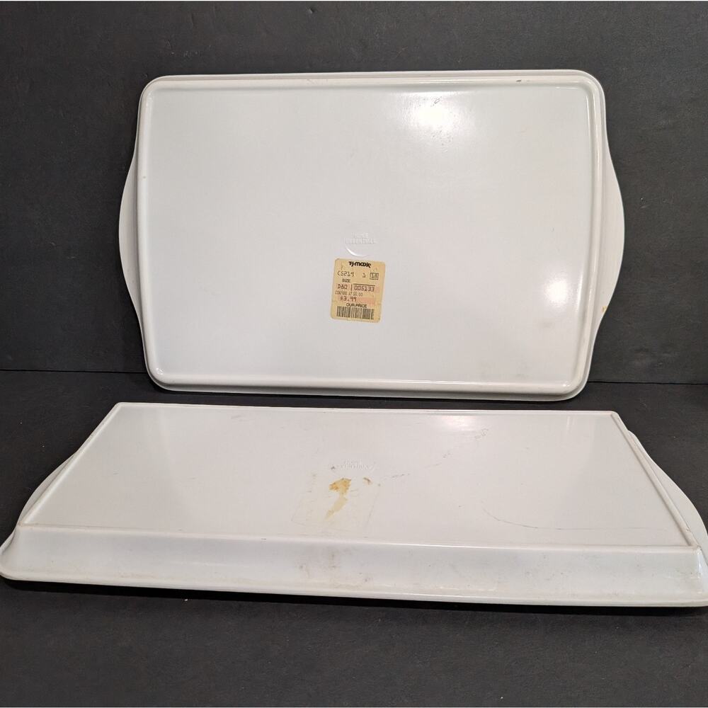 Country Kitchen Melamine Serving Trays Red Coffee Pot Cherry Set Cottagecore - Picture 6 of 6